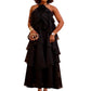 Ladies Multilayer Maxi Dress-Various Colours