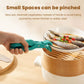 Silicone Anti-Scalding Clamp Hot Plate Gripper Bowl Clip Kitchen Tongs