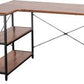 MFurn L-Shaped Foldable Computer & Gaming Desk – Corner Workstation