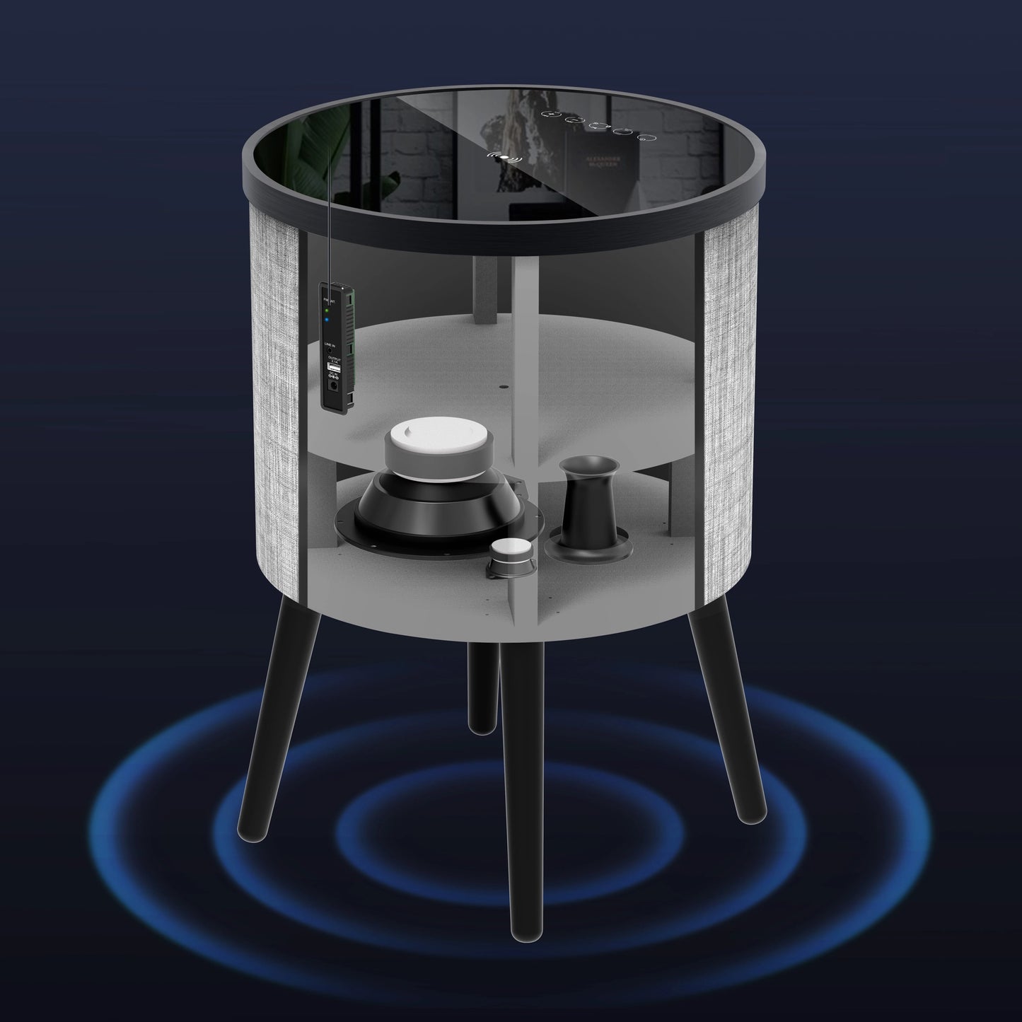 MFURN Smart Home Speaker Charging Sound Table-Various Options