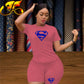 Women ' s Superwomen Casual 2pc Set