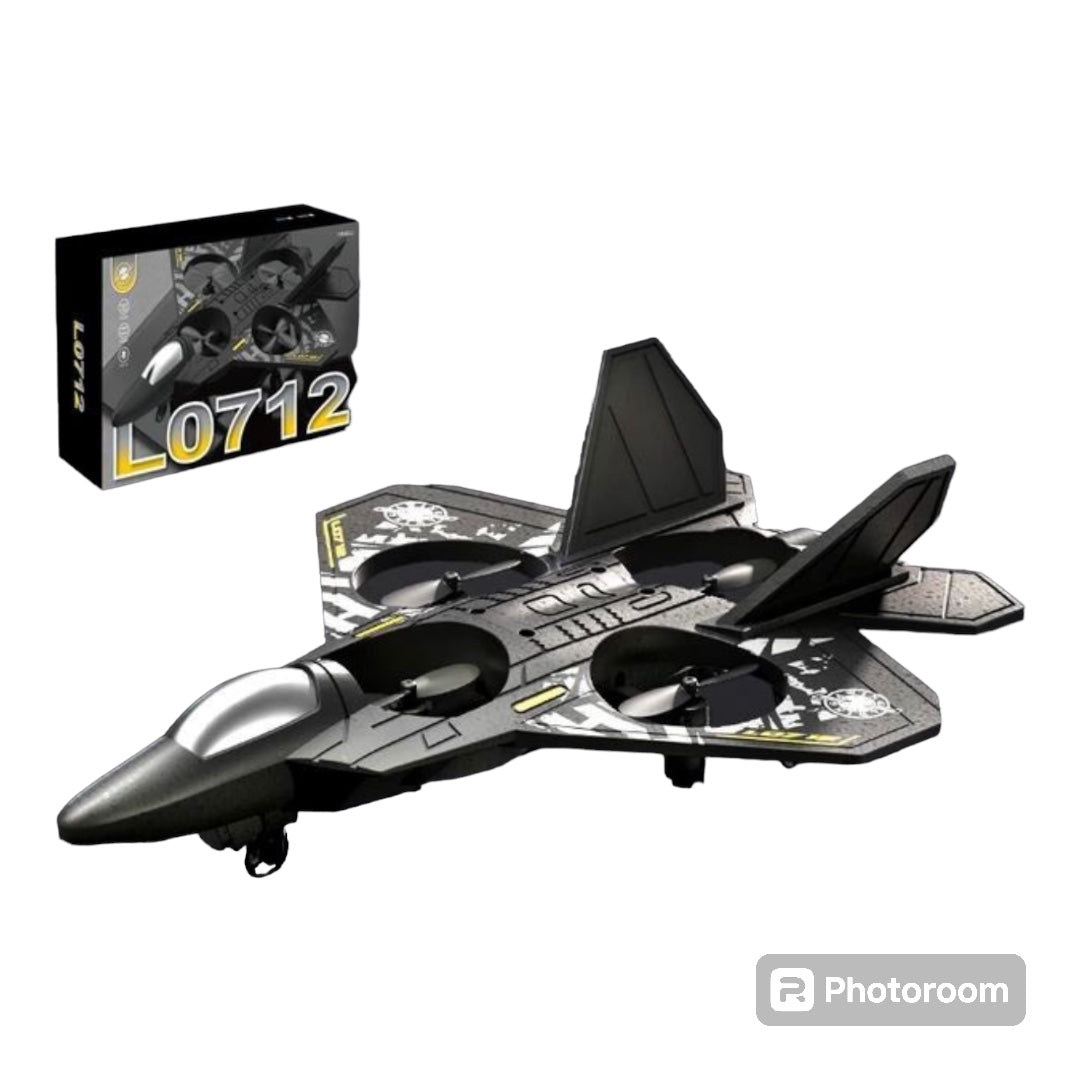 Airplane 6-Axis Gyroscope Hovering Fixed Height Glider Fighter Aircraft