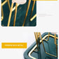 Amber Color Cup Set Golden Mug Holder Green Tray Kitchen Living Room Storage Rack Mug for Coffee Cups Cups and Mugs Drinkware