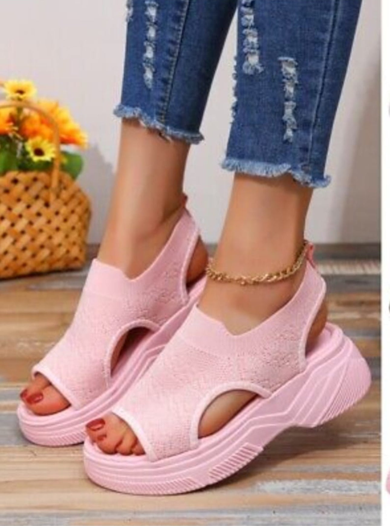 Summer Women's Sandals,Fish Mouth Shoes