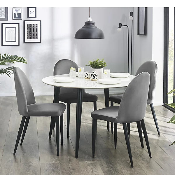MFURN Nordic Style 5pc Dining Set