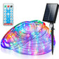 Solar Powered Tube Light Copper Wire RGB 500LED