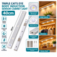 MHome 40cm Rechargeable LED Cabinet Light with Motion Sensor and Triple Cat’s Eye LEDs