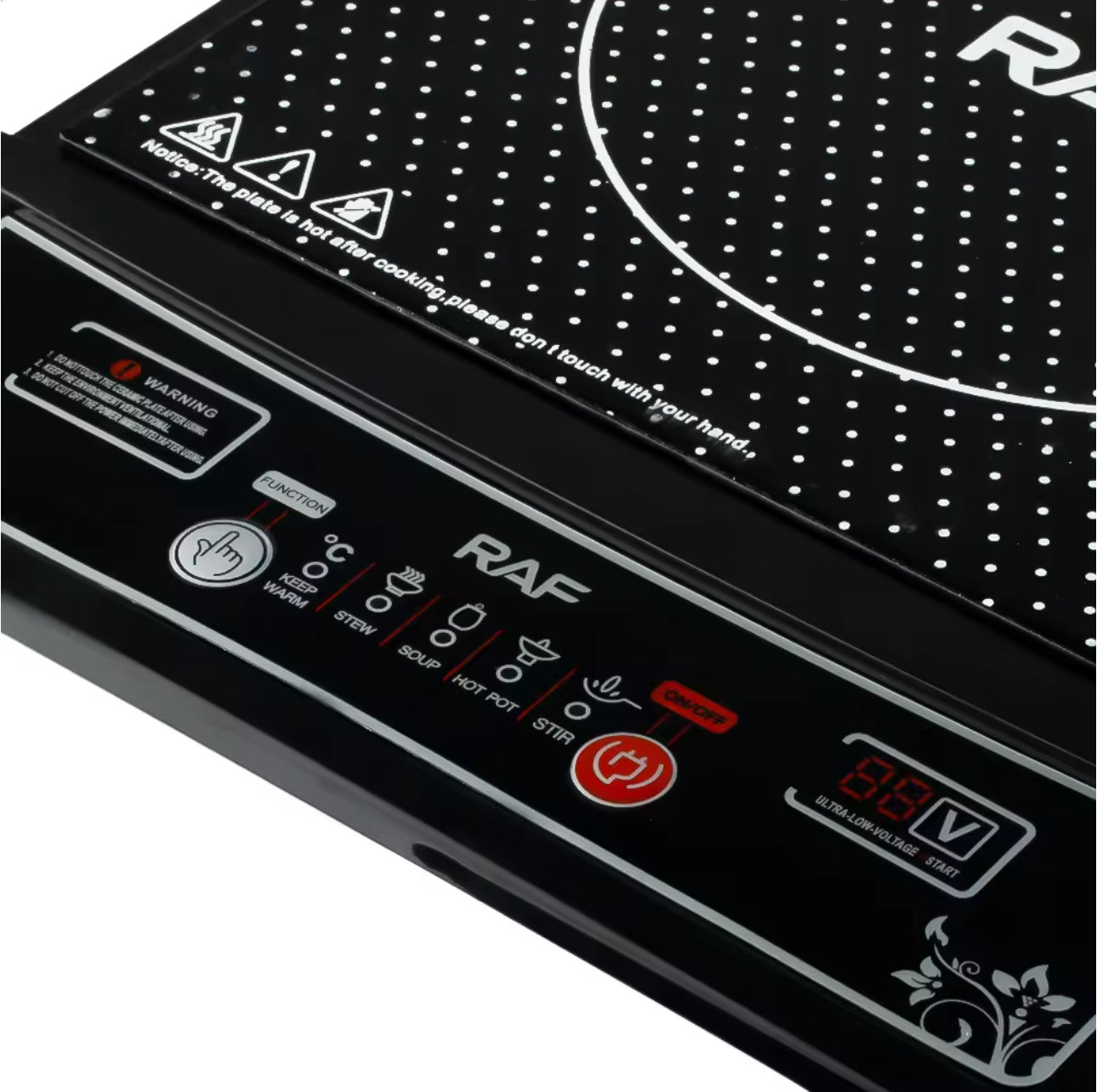 RAF Induction Cooker - 2000w
