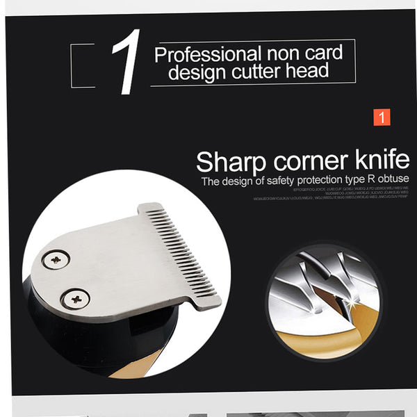 Professional Hair Clipper & Nose Trimmer With Shaver 11-in 1