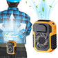 MTech 3-in-1 Portable Fan with Power Bank - USB Charging, 5000mAh Battery, Wearable Neck and Belt Design,Includes Lanyard, Portable Bladeless Waist Fan with Belt Clip - USB Charging, Multifunctional Cooling/Powerbank