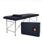 Massage Table Portable Massage Bed, 2 Folding Lightweight Salon Spa Tattoo Bed Height Adjustable with Carrying Bag & Stainless Steel Leg