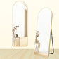 Arch Aluminum Alloy Full Length Mirror Full View In Gold or Black