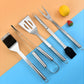 MHome Stainless Steel 20pc Braai/BBQ Tool Set