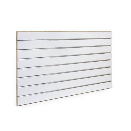 Slat Wall - Wall Mount Panels Available In Various Colour Options