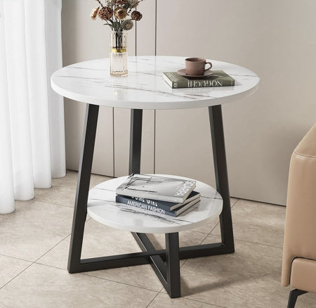 MFurn Premium Minimalist Double Layer Side Table – Various Colours