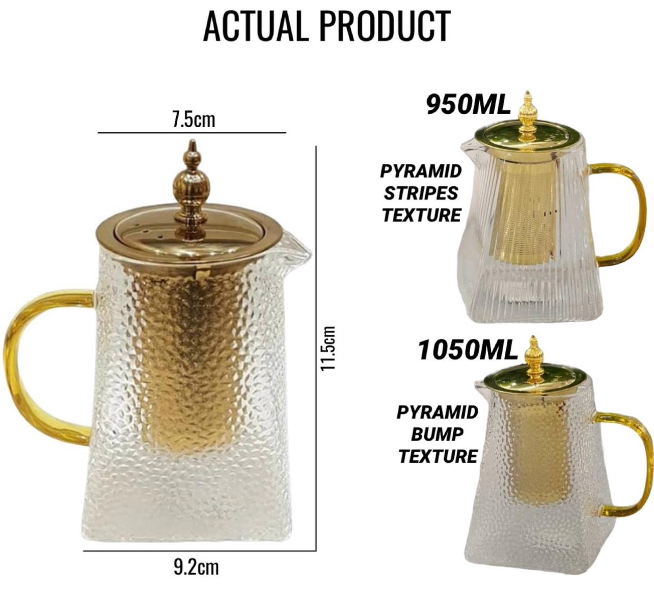 Glass Teapot With Infuser