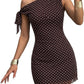 Ladies Sexy Off Shoulder Mini Summer Dress-Various Colours