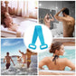 Silicone Body Back Scrubber Double Side Bathing Brush 2pc  - Various Options