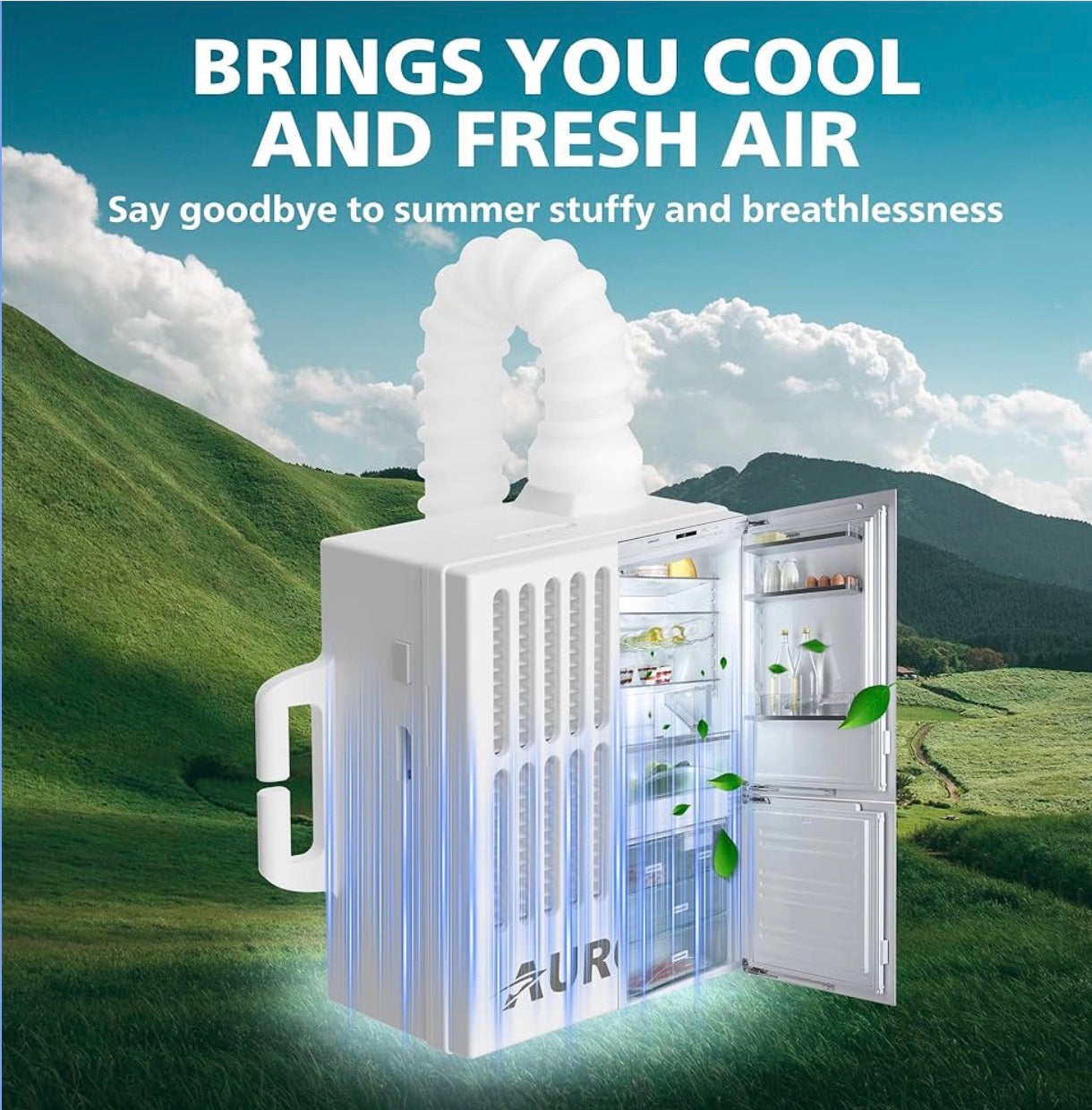 Rechargeable Electrical Air Purifying, Reusable Portable Air Purifier with HEPA Filter for Sleeping Outdoor Sports Housework