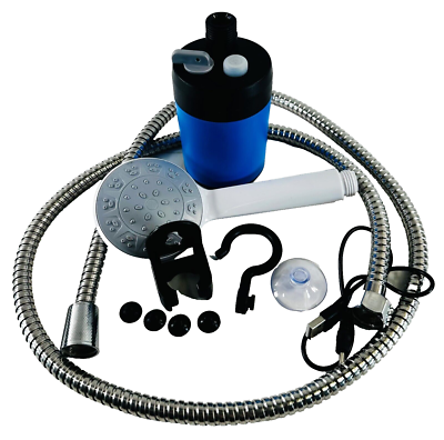Ximeite Portable Outdoor Shower, USB Type With Rechargeable Option