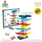 Children Gliding Glide Rail Car Educational Inertia Baby Mini Car Toys Boys and Girls Gift Box