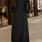 Ladies Long Sleeve A-Line Maxi Dress-Various Colours