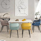 MFurn Modern Nordic PP Dining Chair with Backrest-Various Colours