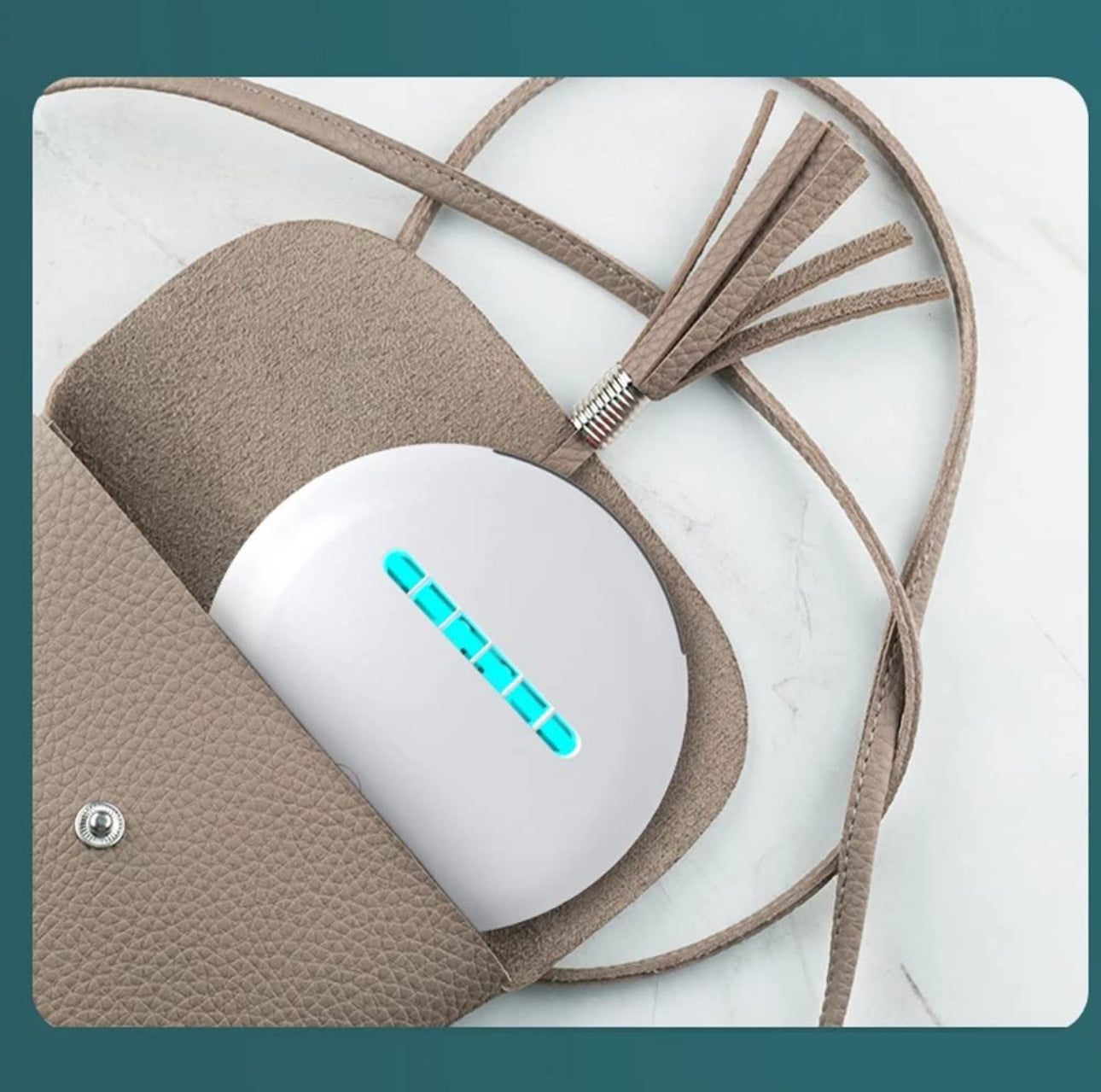 CleanseBot 2.0 Portable Intelligent UV Disinfection Robot | Wireless Mite & Bacteria Removal Device