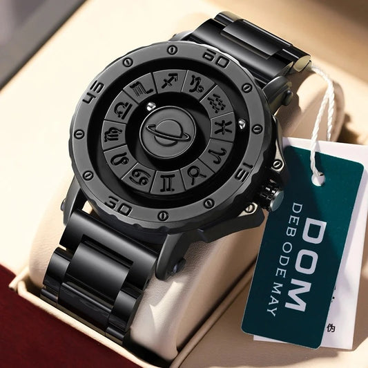 Dom Creative Magnetic Suspension Waterproof Watch For Men-PreOrder Sales Now Available!