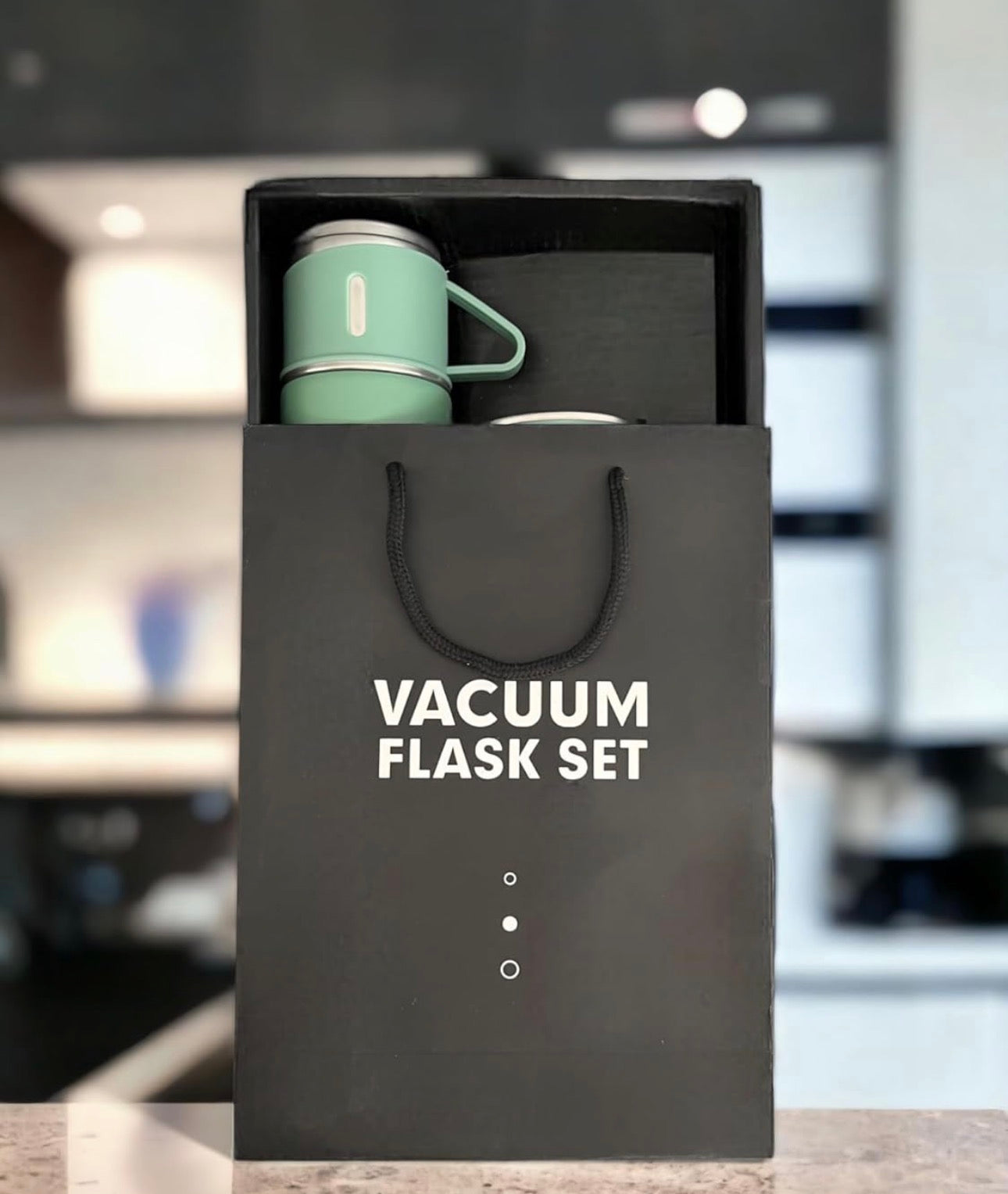 MHOME Hot/Cold Vacuum Flask 3pc Set- Various Colours