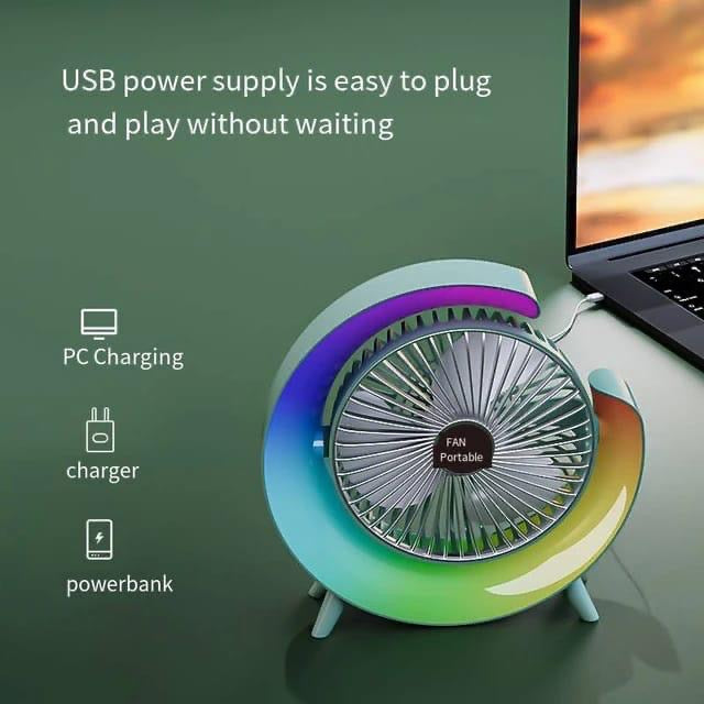 Fan Desktop Rechargeable 2:1