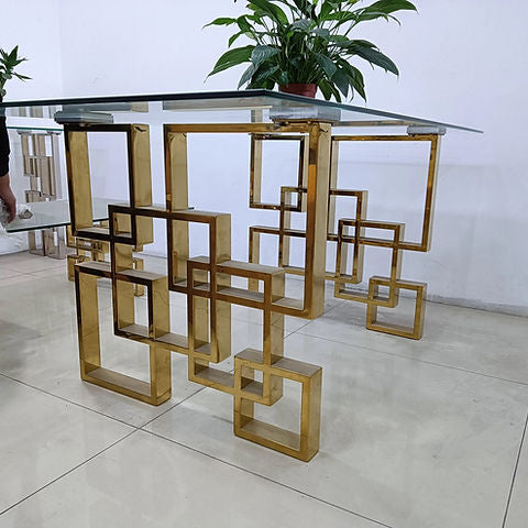 MFURN Geometric Modern Dining Table-Various Colours