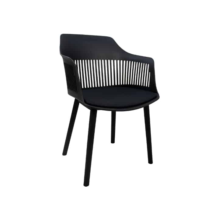 MFurn Modern Nordic PP Dining Chair with Backrest-Various Colours
