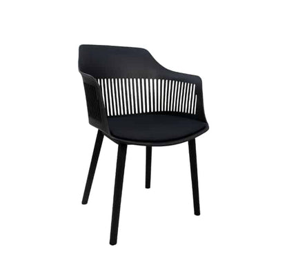MFurn Modern Nordic PP Dining Chair with Backrest-Various Colours
