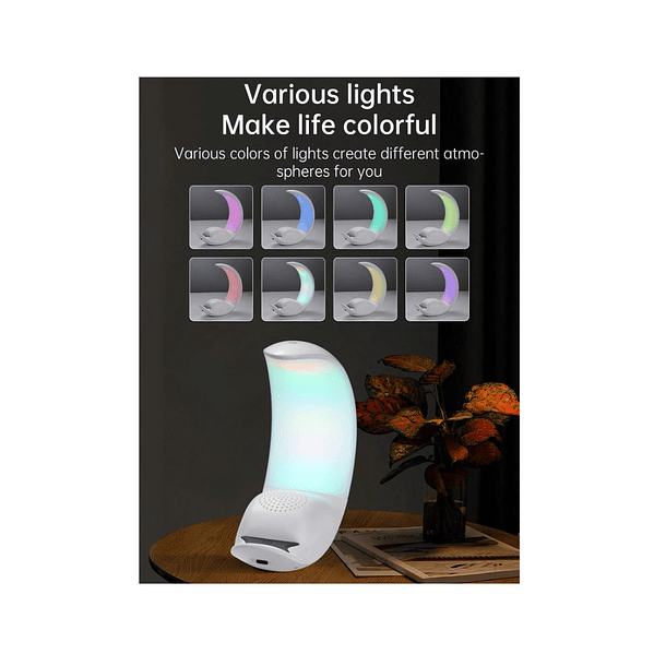 Moon Touch Control LED Light and Wireless Bluetooth Speaker