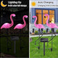 Flamingo Statue Solar Garden Light