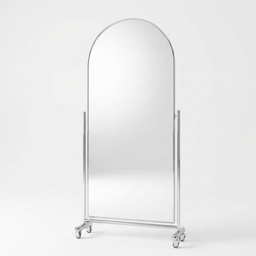 MHome Portable Full Body Mirror With Wheels