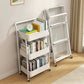 MHome  3 Tier Steel Kitchen Storage Rack Foldable With Wheels - Various Colours