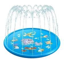 MKids Sprinkler for Kids, Splash Pad, and Wading Pool Blue