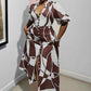 Ladies Floral Printed Dress