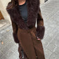 Ladies Faux Fur Coats-Various Colours