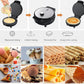 RAF Electric Waffle Cone Maker, Ice Cream Roll Iron Machine, Crispy Crepe Egg Rolls Nonstick Dessert Baking Pan, for Kitchen Cooking