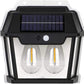 Solar Motion Sensor Wall Lamp – Dual Light, Waterproof & Energy-Saving