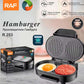 RAF Multifunctional Electric Egg Frying Pan & Hamburger Maker R.253