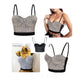 Generic Womens Sexy Bra Top  with Diamond Encrusted Shape
