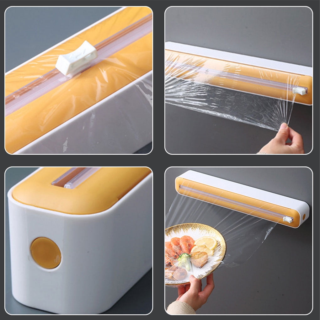 MHome Multipurpose Cling Film /Foil Convenient Kitchen Dispenser