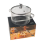 MHome Bear Lid Borosilicate Transparent Nonstick Glass Cooking Pot | Cookware