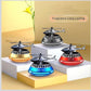 MTech Solar-Powered Perfume Rotating Helicopter Car Air Freshener, Liquid Scent Diffuser for Car Interior Dashboard Decor, Car Dashboard Accessories-Various Colours