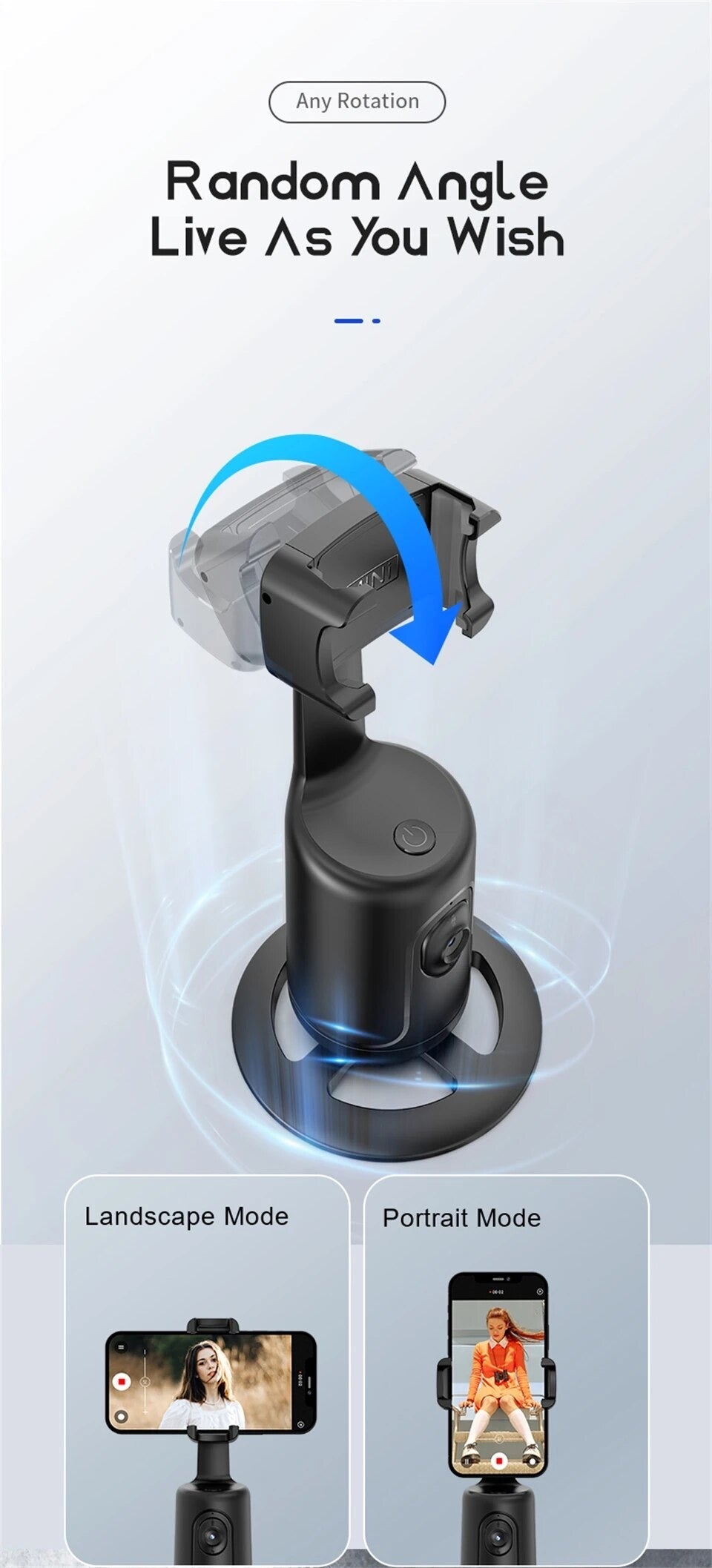 Smart Auto Face Detecting Tripod