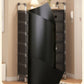 MHome Dust Proof Shoe Rack 5Tier Black